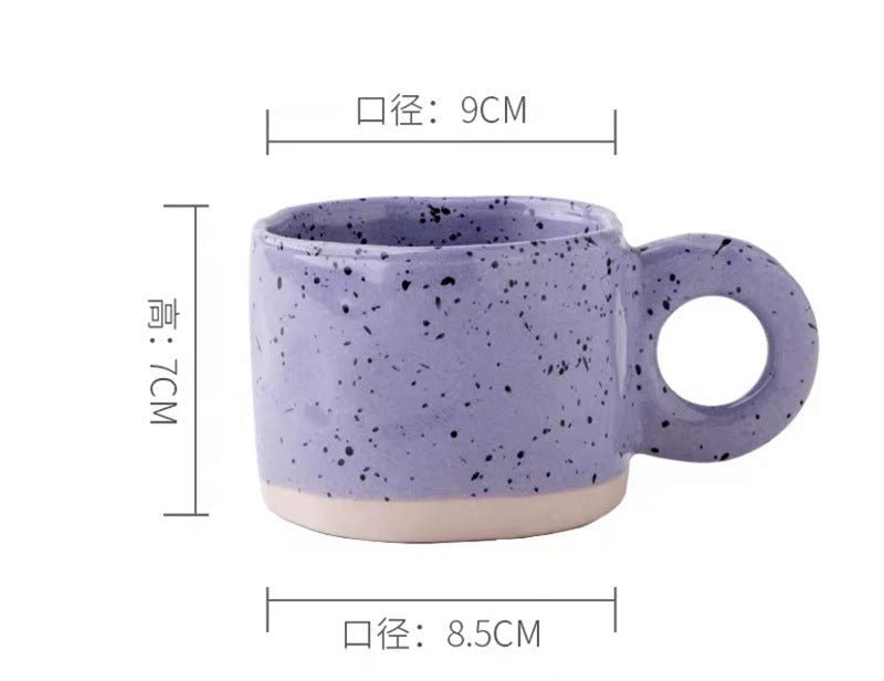 Astral Intuition Purple artisan tea cup in minimal premium gift packaging for executives and entrepreneurs